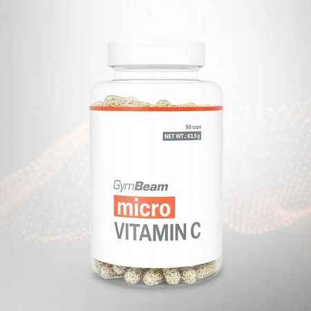 GymBeam Vitamine C Long Actief, capsules, 90 st.