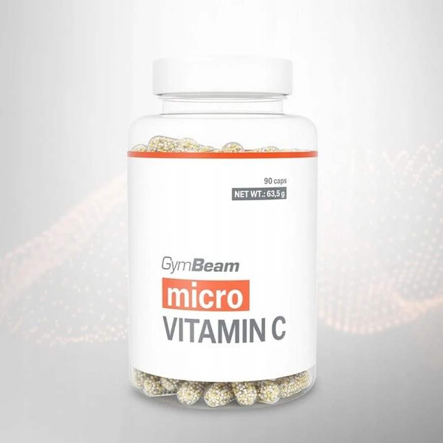 GymBeam Vitamine C Long Actief, capsules, 90 st.