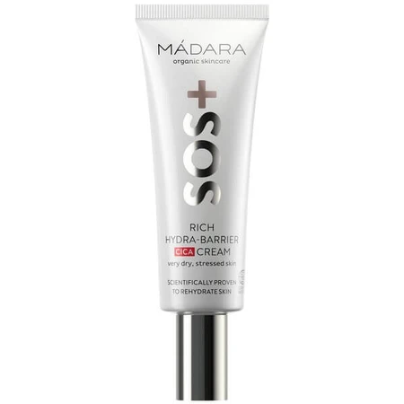 Madara SOS, Rich Hydra-Barrier Cica, reichhaltige stärkende Creme, 40 ml