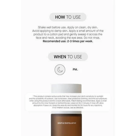 Transparent Lab Gentle Exfoliator, exfoliante suave, 130 ml