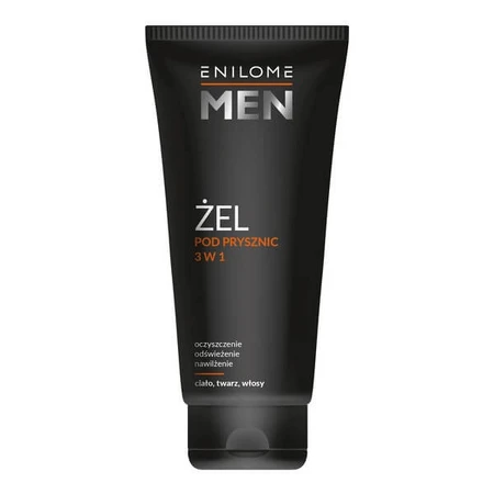 Enilome Men, gel douche 3 en 1, 200 ml