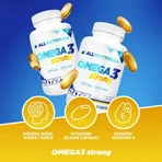 Set van 2x Allnutrition Omega 3 Sterk, capsules, 90 stuks.