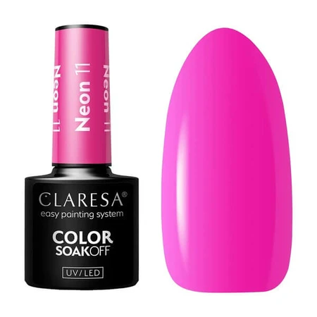 Claresa Neon Lights, vernis hybride, 11 Neon, 5 g