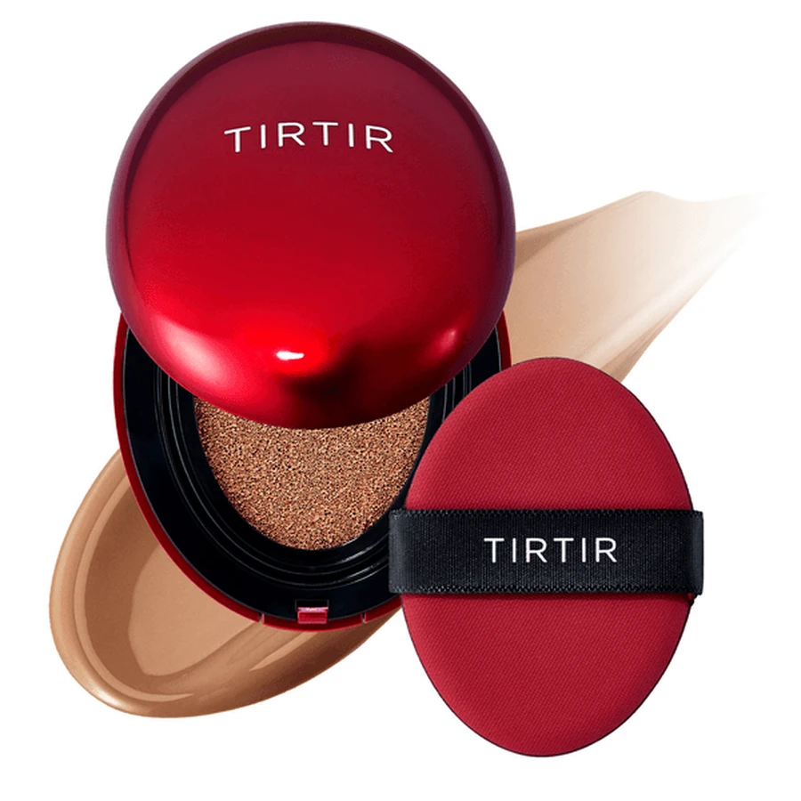 Tirtir, Mask Fit Red Cushion Mini, imprimación facial, 37C Almendra, 4,5 g