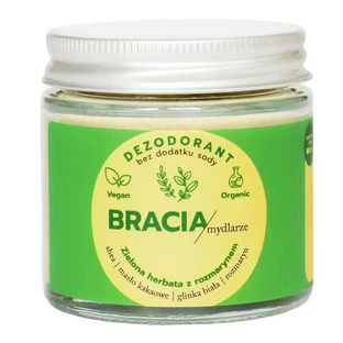 Soap Brothers, desodorante en crema, Té verde con romero, 60 ml