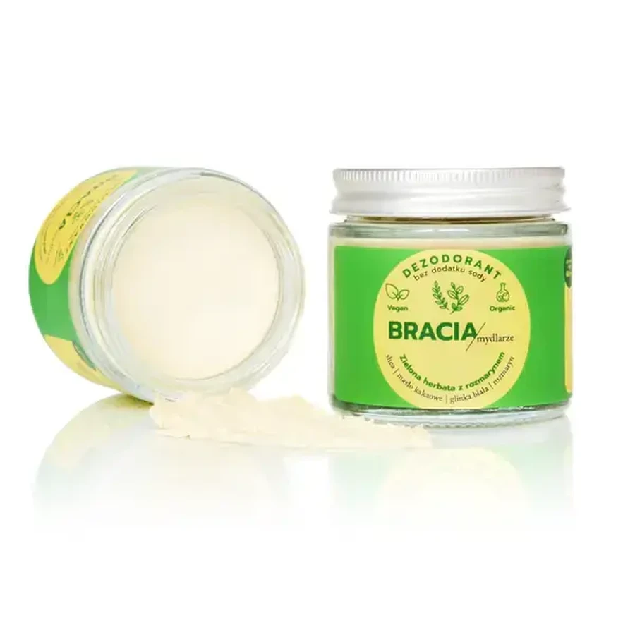 Soap Brothers, desodorante en crema, Té verde con romero, 60 ml
