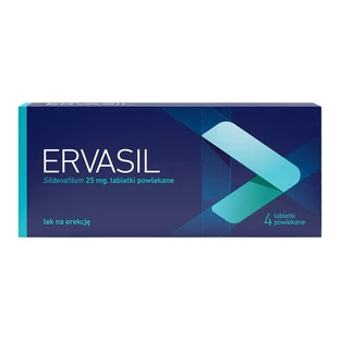 Ervasil, 25 mg, comprimés pelliculés, 4 pcs.