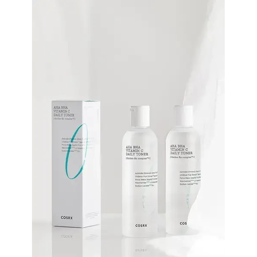 Cosrx Refresh ABC Daily Toner, AHA BHA Vitamine C, revitaliserende toner, 150 ml.