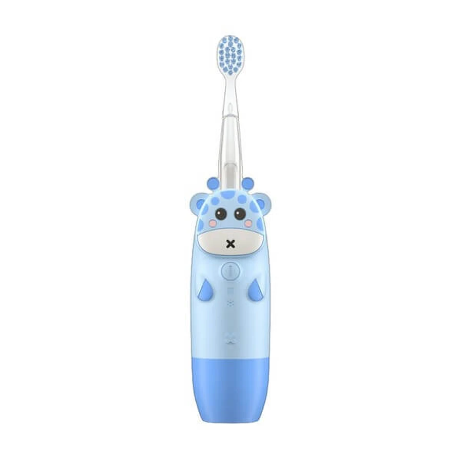 InnoGIO, GIOgiraffe blaue Schallzahnbürste für Kinder GIO-450 BLUE, 1 Stk.