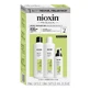 Nioxin System 2, set to strengthen natural hair with progressive thinning, 150 ml shampoo + 150 ml conditioner + 40 ml serum