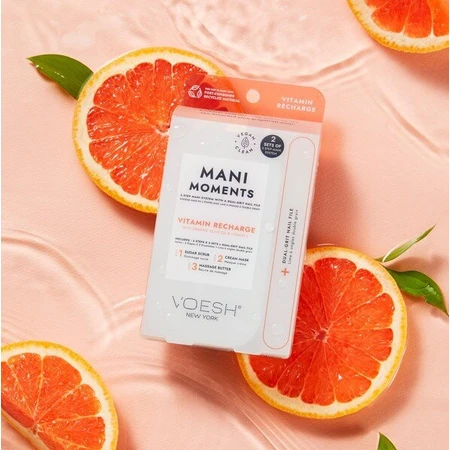 Voesh, Mani Moments, Doppelmaniküreset, Vitamin Recharge, 7 Teile.