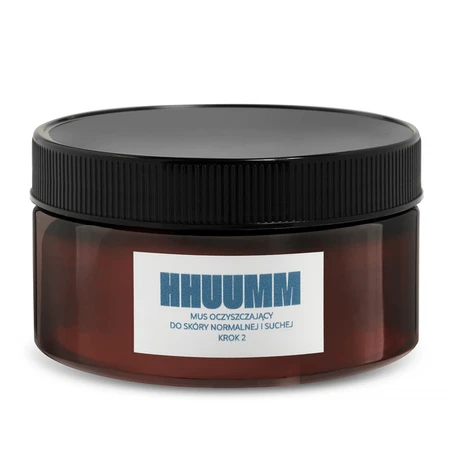 Hhuumm Step 2, Reinigungsmousse für normale bis trockene Haut, 80 ml