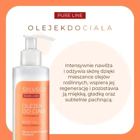 Sylveco Pure Line, aceite corporal, 200 ml