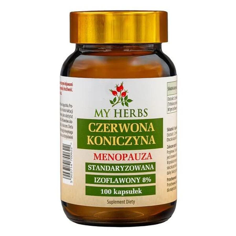 My Herbs Czerwona Koniczyna, kapsułki, 100 szt.: ceny i cechy