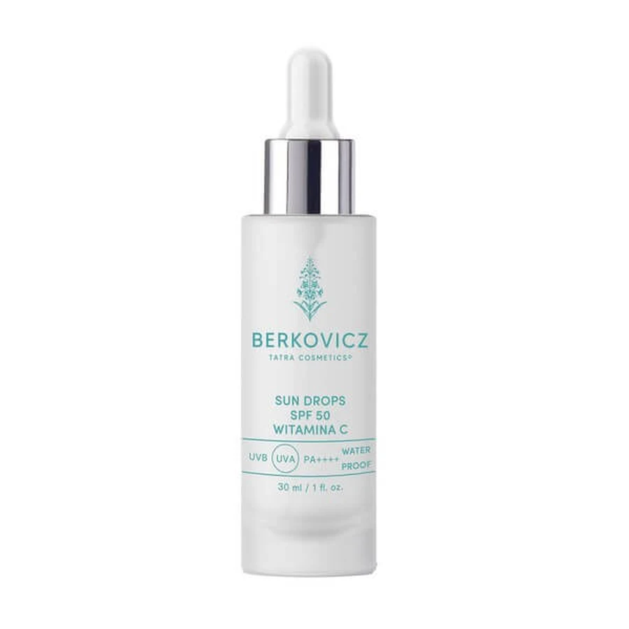 Berkovicz Sun Drops SPF 50, sérum avec vitamine C, 30 ml