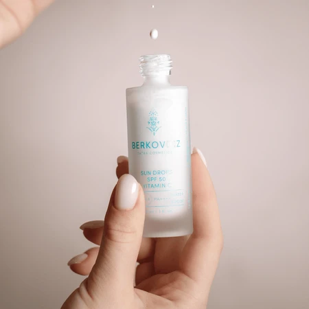Berkovicz Sun Drops SPF 50, sérum avec vitamine C, 30 ml