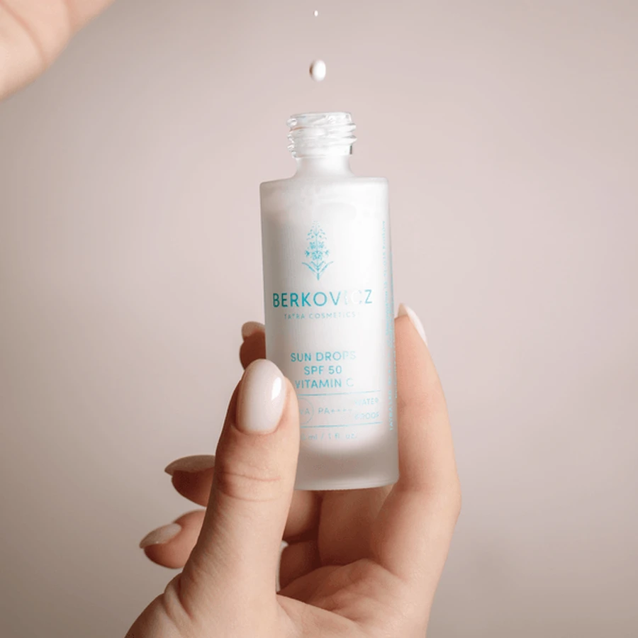 Berkovicz Sun Drops SPF 50, sérum avec vitamine C, 30 ml