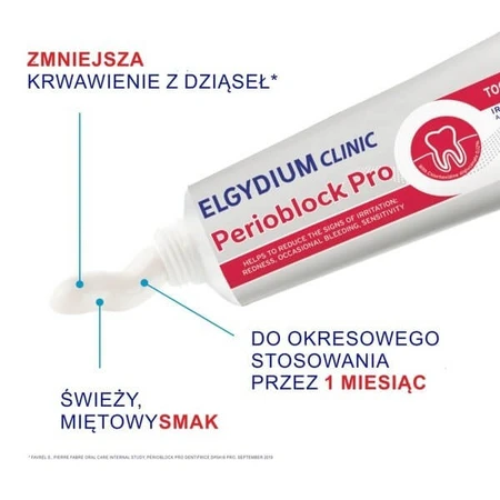 Set Eludril Classic, collutorio, 500 ml + Elgydium Clinic Perioblock Pro, dentifricio, 50 ml