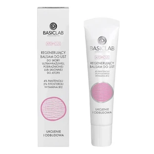BasicLab Atopicus, Lippenbalsam für ultra-empfindliche Haut, 15 ml