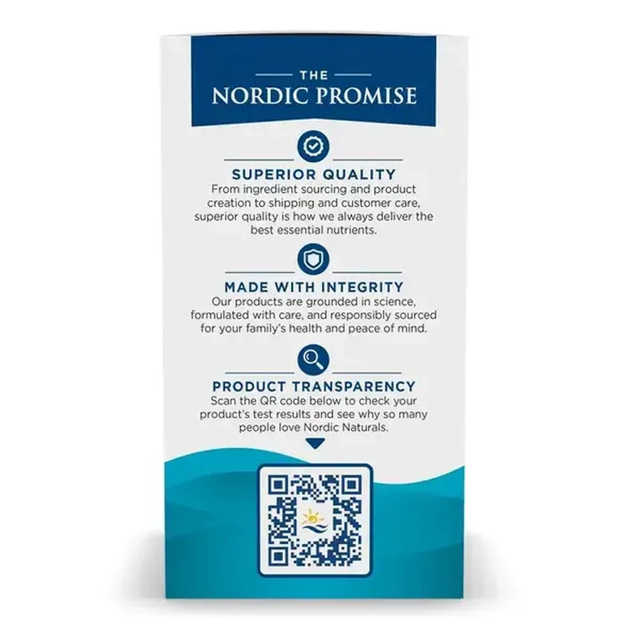 Nordic Naturals, Complete Omega 565 mg, citroensmaak, capsules, 120 st.