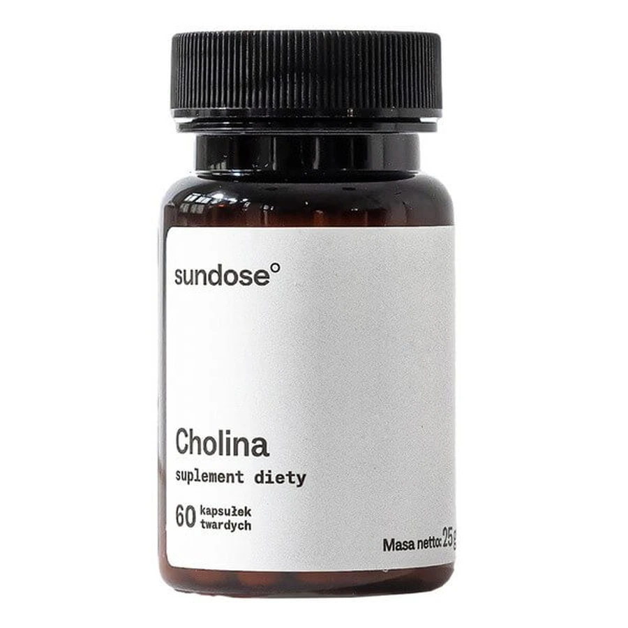 Sundose Choline, hard capsules, 60 pcs.