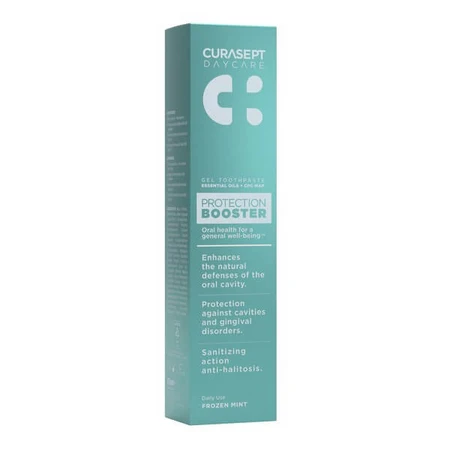 Curasept Daycare Protection Booster, dentifrice, menthe givrée, 75 ml.