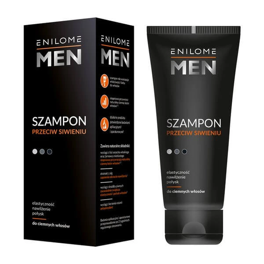 Enilome Men, anti vergrijzing shampoo, 150 ml