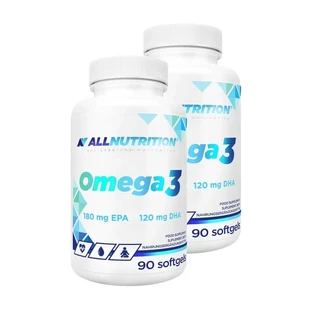 2er-Set Allnutrition Omega 3, Kapseln, 90 Stück