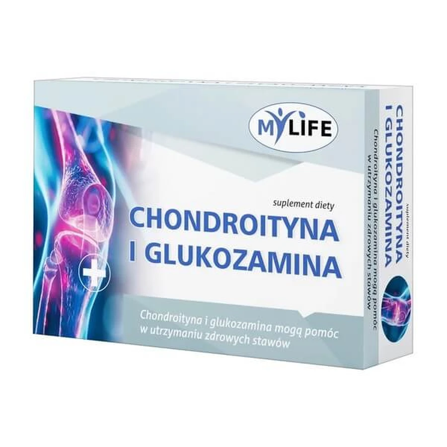 MyLife Condroitină și glucozamină, capsule, 30 buc.
