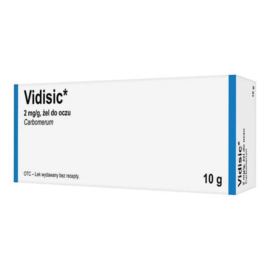 Vidisic, 2 mg/g, ooggel, (parallelimport, Medezin), 10 g