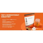 GymBeam 100% Creatina Monohidrato, polvo, sabor mango-maracuyá, 250 g