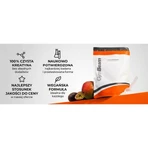GymBeam 100% Creatina Monohidrato, polvo, sabor mango-maracuyá, 250 g