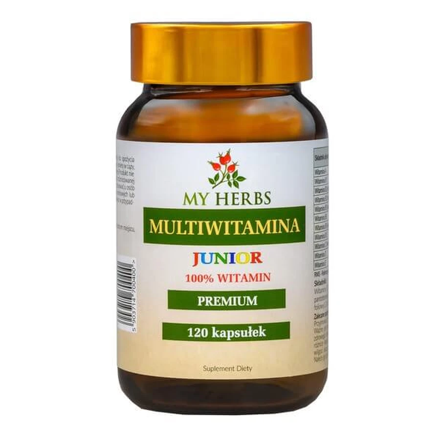 My Herbs Multivitamin Junior, capsules, 120 pcs.