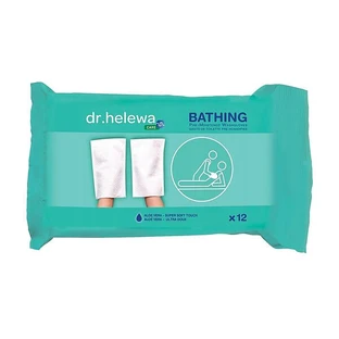 Dr. Helewa, guantes ultra suaves humedecidos, 12 uds.