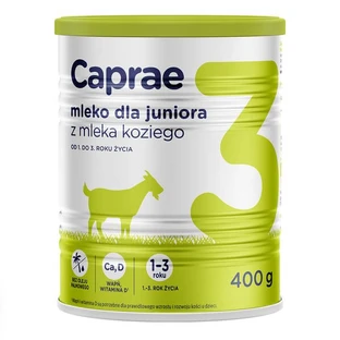 Caprae 3, leche de cabra junior, de 1 a 3 años, 400 g