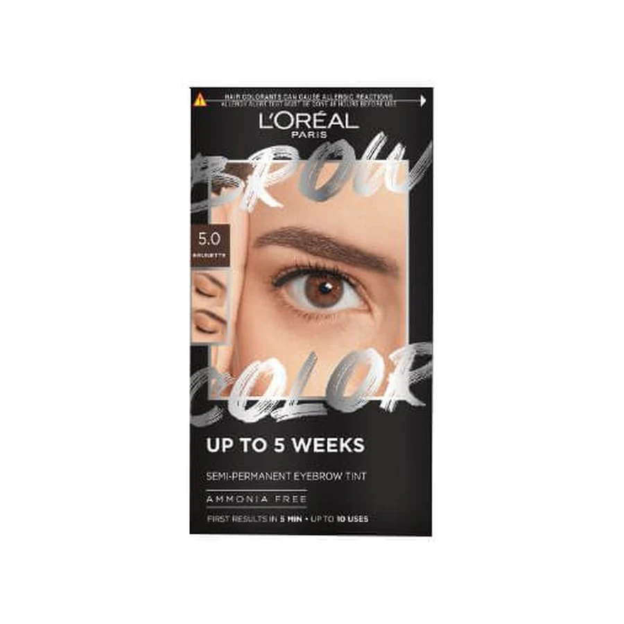 L OREAL WENKBRAUW TINT 5.0 BRUNETTE