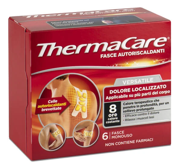 Thermacare Versatile Warming Bands 6 Pieces Thermotherapy Muscle Pain