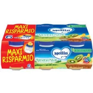 Mellin Homogeneizado Plátano Kiwi 6x100g