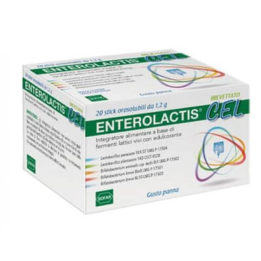 ENTEROLACTIS CEL 20 STK GOLD