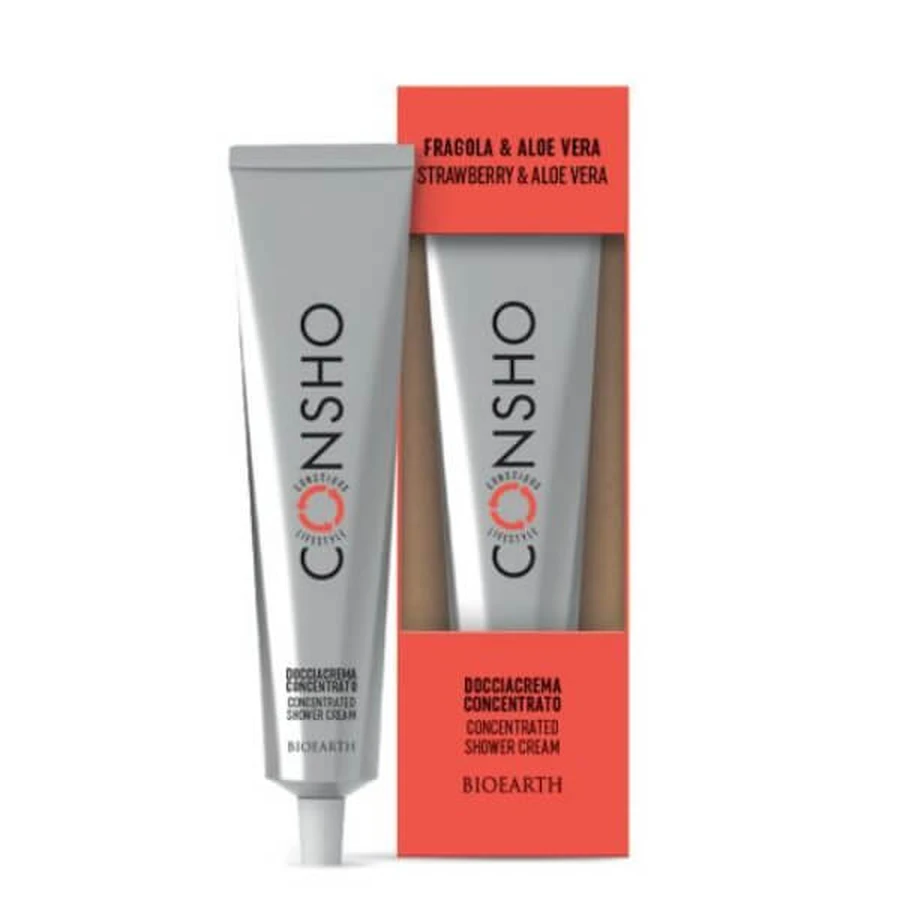 Consho Crema de Baño Concentrada Fresa y Aloe Vera
