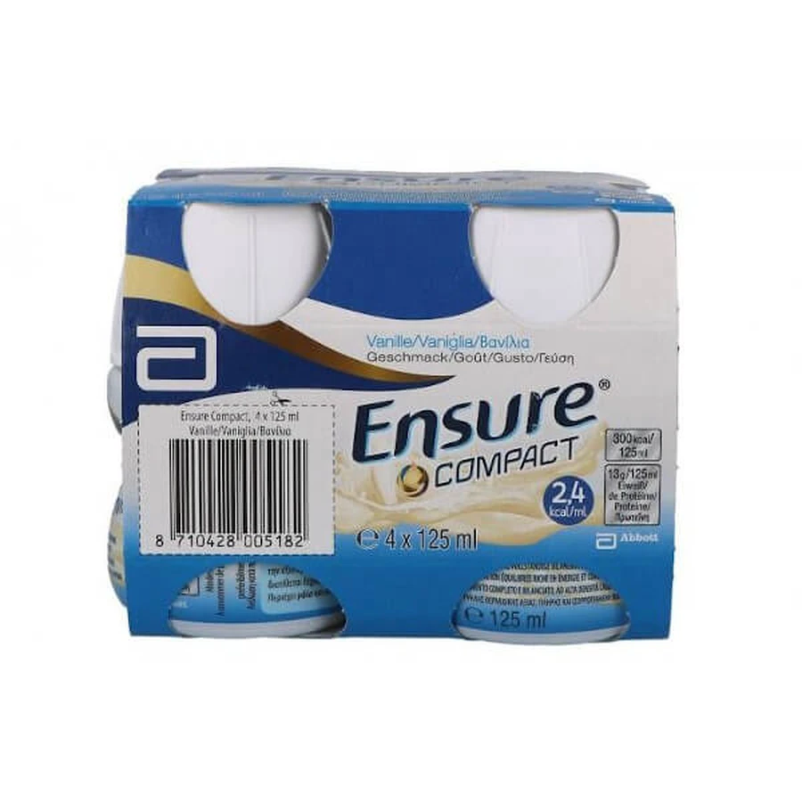 Ensure Compacto Vainilla 4x125ml