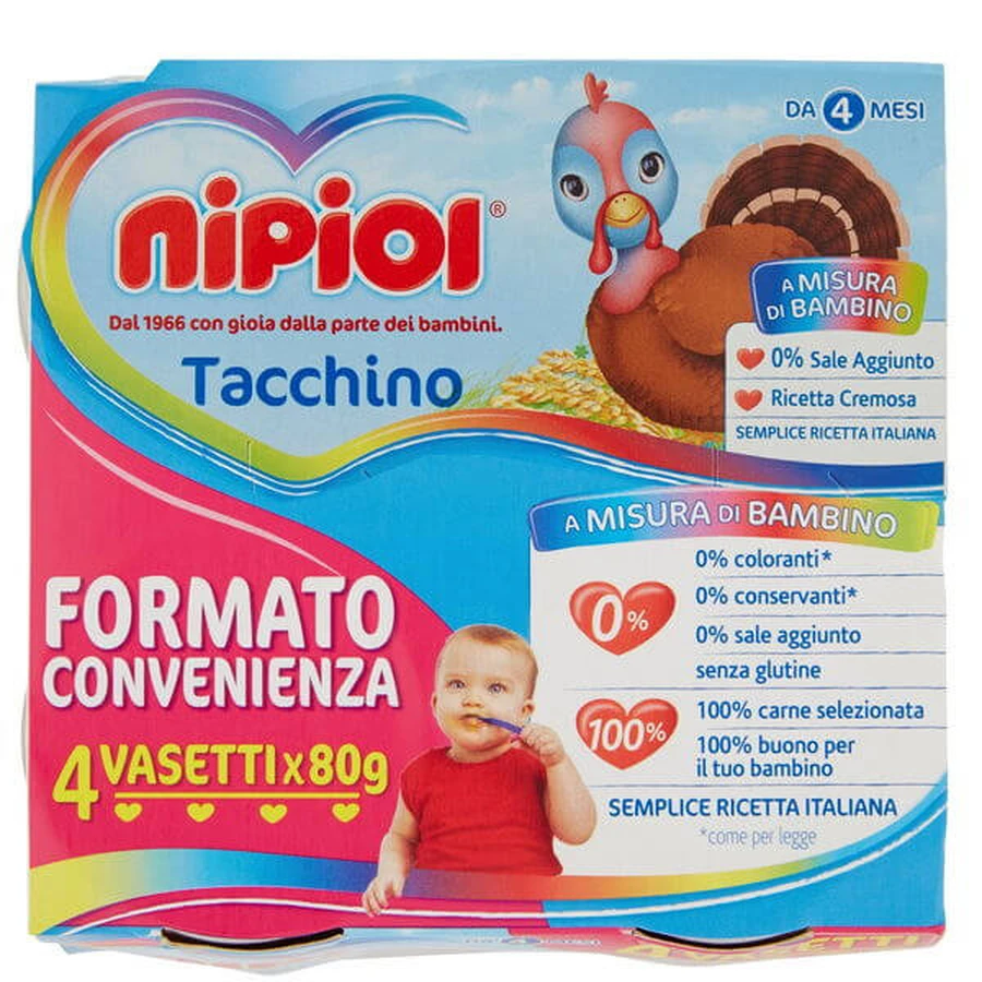 NIPIOL OMOG PAVO 4X80G