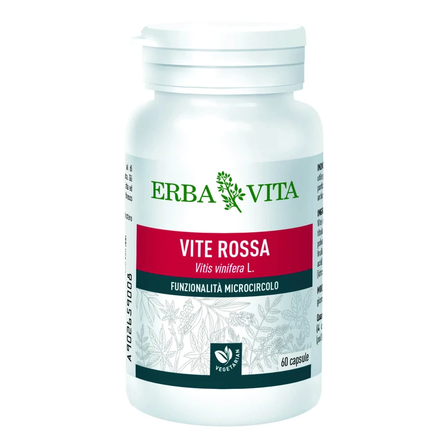 Vite Rossa 60 Capsule 400mg Erbavita