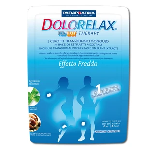 DOLORELAX Yeso Efecto Frío 5 Piezas