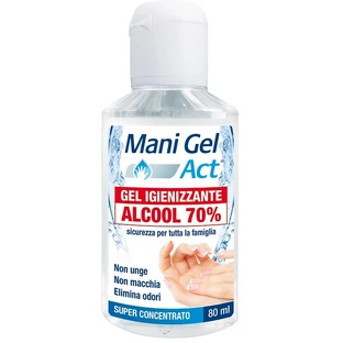 HÄNDE GEL ACT HYGIENE 70% 80ML