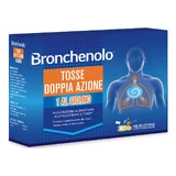 Bronchenol Cough Double Action Honey And Lemon Flavor 10 Sachets