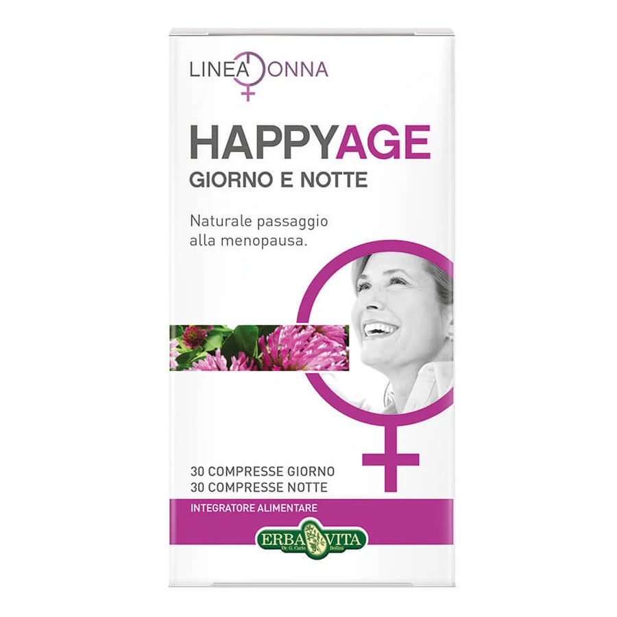 Happy Age Tag und Nacht 60 Tabletten Erbavita