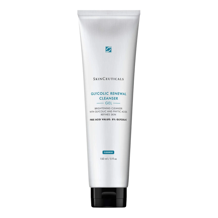 SkinCeuticals Glycolic Renewal Limpiador exfoliante con ácido glicólico para renovar e iluminar la piel 150 ml