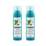 Klorane Duo Droogshampoo Mint Bipack 2x150ml