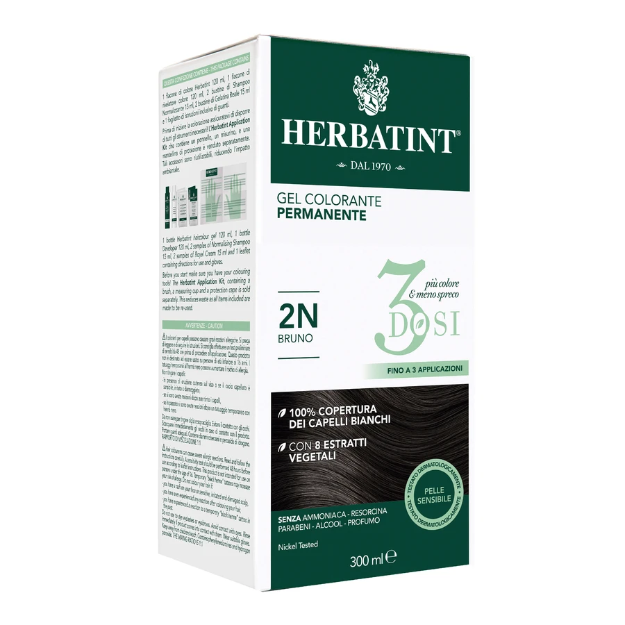 HERBATINT 3D Marrón 300ml 2N